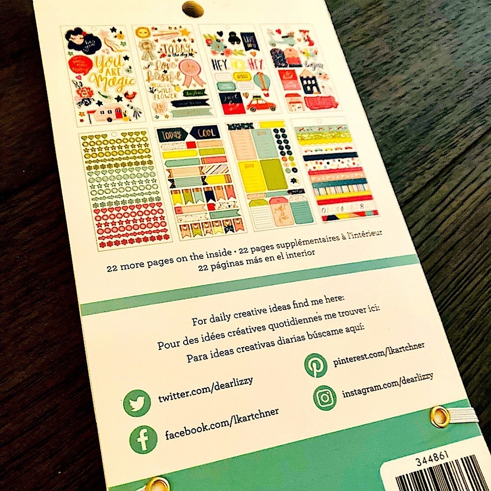 NWT🌺American Crafts Luxury Sticker Book - Picture 16 of 16